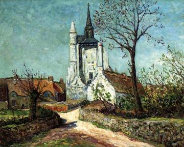 The Village And Chapel Of Sainte-avoye Artwork by Maxime Maufra