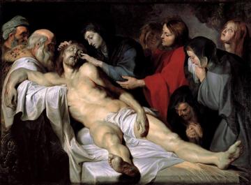 Lamentation Over The Dead Christ Artwork by Peter Paul Rubens