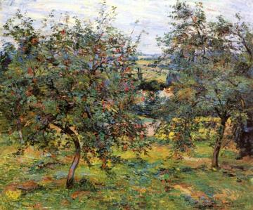 Orchards in Ile-de-France Artwork by Armand Guillaumin