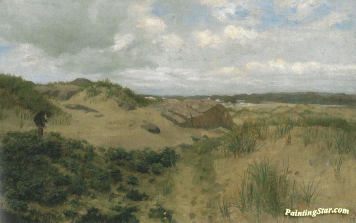 Coastal Landscape Artwork by Kitty Kielland