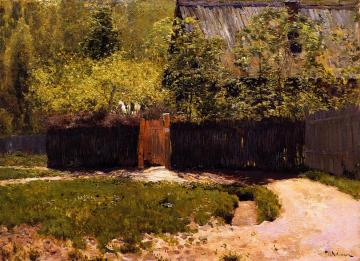 The First Green. May. Study Artwork by Isaac Ilich Levitan