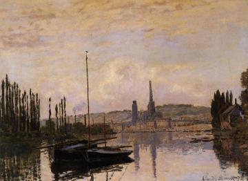 View of Rouen Artwork by Claude Oscar Monet