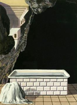 L'atlantide Artwork by Rene Magritte