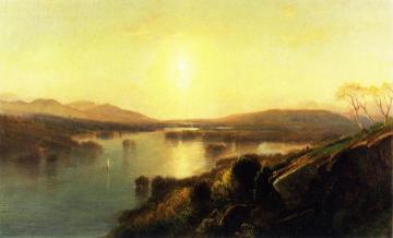 Morning, Autumn, Eragny Artwork by Samuel Colman Jr.