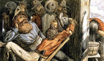 British Columbia Miners Artwork by William George Richardson Hind