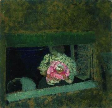 Woman At The Window Artwork by Edouard Vuillard