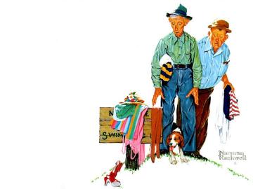 Surprise Artwork by Norman Rockwell