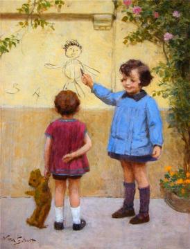 The Young Artist Artwork by Victor Gabriel Gilbert