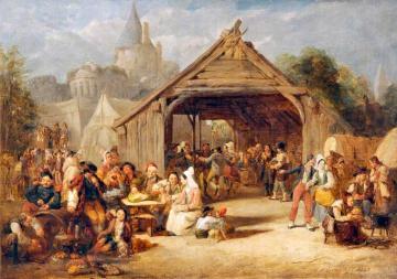 Fair at Fougères Artwork by Frederick Goodall