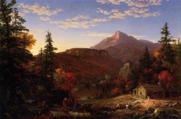 The Hunter's Return Artwork by Thomas Cole