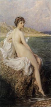 Bather Artwork by Herbert James Draper