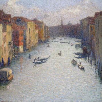 Grand Canal, Venice Artwork by Henri Martin