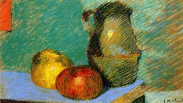 Apples and Pitcher Artwork by Edouard Vuillard