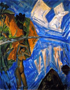 Day Of Glass Artwork by Erich Heckel