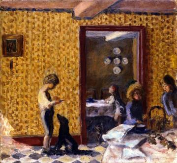 The Terrasse Children Artwork by Pierre Bonnard
