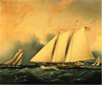 The Narrows Artwork by James E. Buttersworth