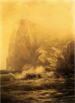 Rocky Coast Artwork by William Trost Richards