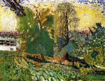 Normandy Landscape Artwork by Pierre Bonnard