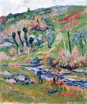 Fisherman Artwork by Henry Moret