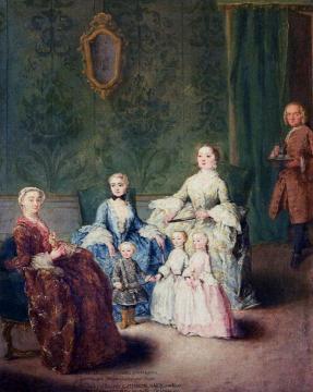 The Sagredo Family Artwork by Pietro Longhi