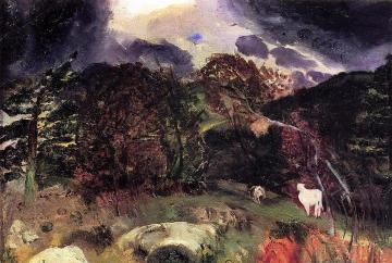 A Wild Place Artwork by George Wesley Bellows