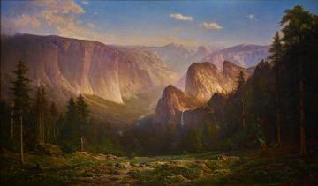 Piute Camp, Great Canyon Of The Sierra, Yosemite Artwork by Thomas Hill