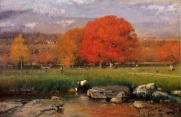 Morning, Catskill Valley Artwork by George Inness