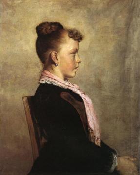 Young Girl with Cat Artwork by Samuel Richards