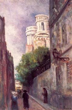 Saint Sulpice Artwork by Maximilien Luce