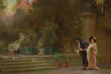 Married For Love Artwork by Marcus Stone