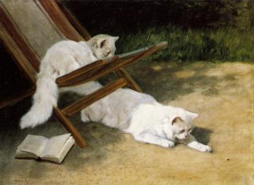 Persian Cats Artwork by Arthur Heyer