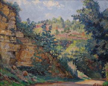 Path in Dordogne Artwork by Georges Emile Lebacq