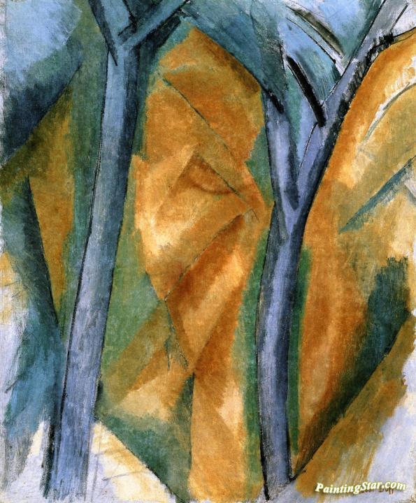 Pines at l'Estaque Artwork by Raoul Dufy