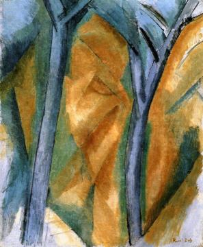 Pines at l'Estaque Artwork by Raoul Dufy