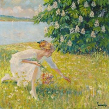 Wild Flowers Artwork by Edward Cucuel
