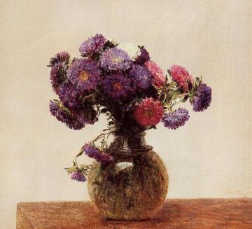 Queens Daisies Artwork by Henri Fantin-Latour