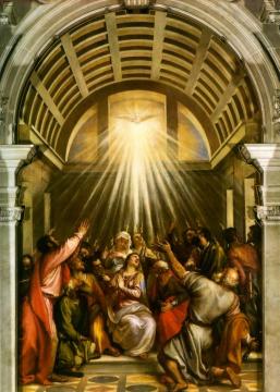 Pentecost Artwork by Titian
