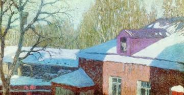 Sunny Day Artwork by Nikolai Krymov