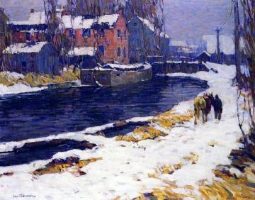 Grey Thaw Artwork by John Folinsbee