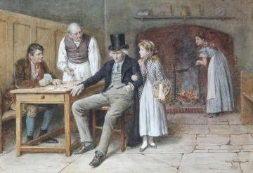 Little Nell Artwork by George Goodwin Kilburne