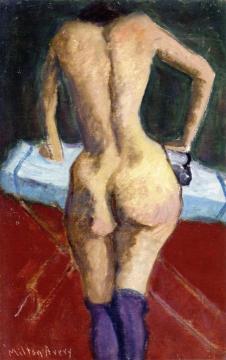 Nude Ironing #2 Artwork by Milton Avery