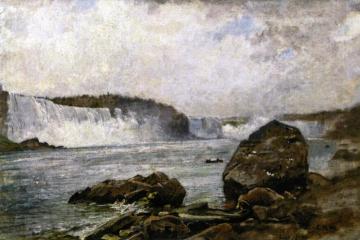 A View of Niagara Falls Artwork by Charles Henry Miller