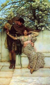 Promise of Spring Artwork by Sir Lawrence Alma Tadema