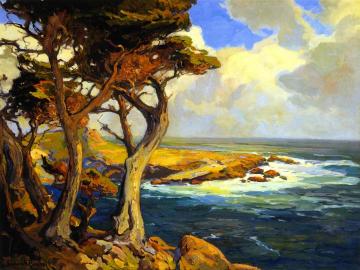 Cypress, Victor Of Many Battles Artwork by Franz Bischoff