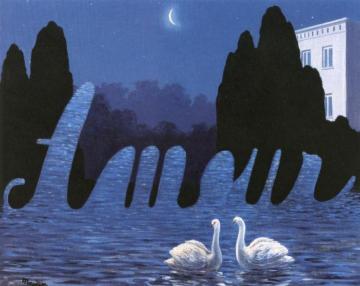 L'art De La Conversation Artwork by Rene Magritte