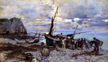 Castel De La Terrasse In Étretat Artwork by Giovanni Boldini