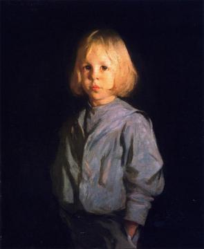 Portrait Of A Boy Artwork by Frank Weston Benson