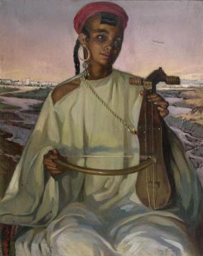 The Kamanja Player Artwork by José Cruz Herrera