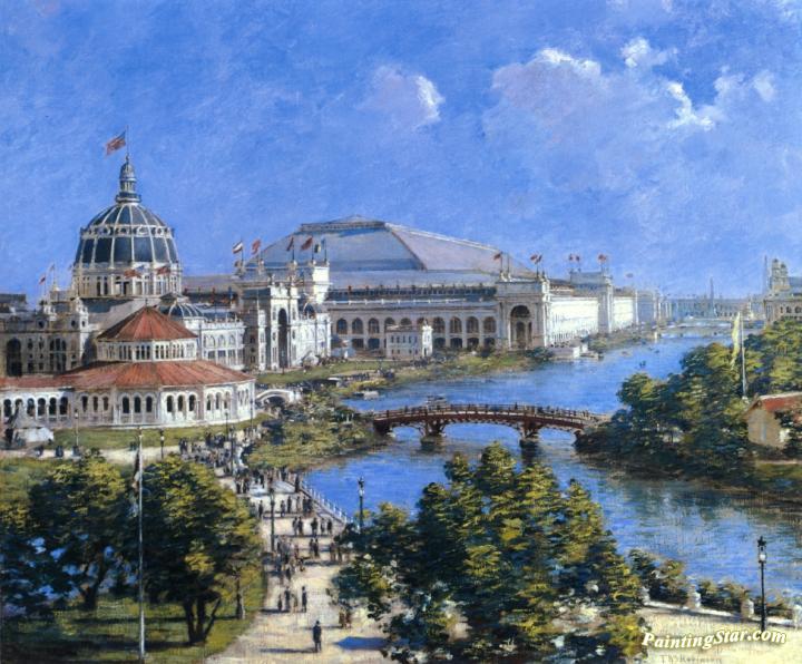 World's Columbian Exposition Artwork by Theodore Robinson