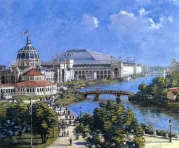World's Columbian Exposition Artwork by Theodore Robinson
